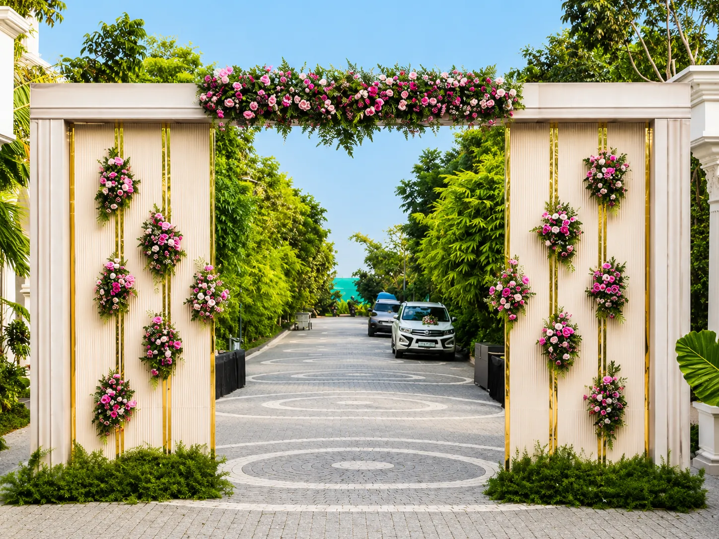 Entry Arch Decoration